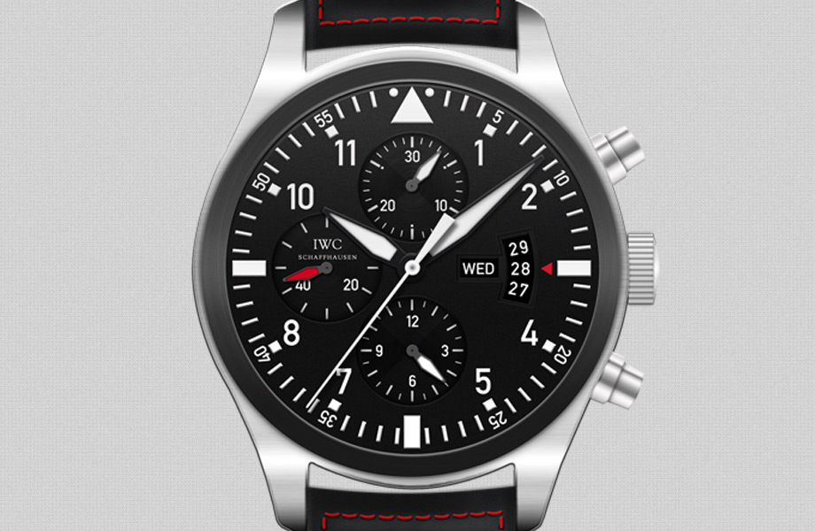 IWC Schaffhausen Pilot Chronograph IW3777 Icon Design